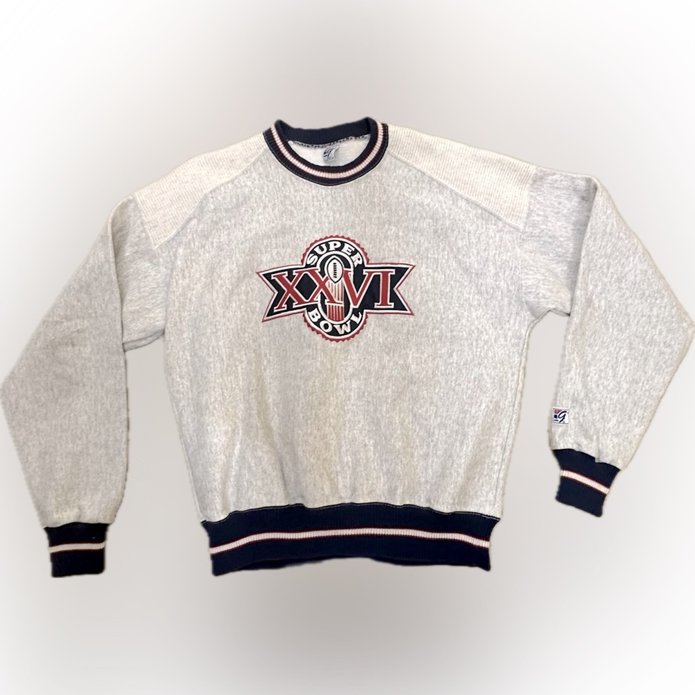 Buffalo Bills Vintage NFL SUPER BOWL XXVI Sweatshirt Josh Allen